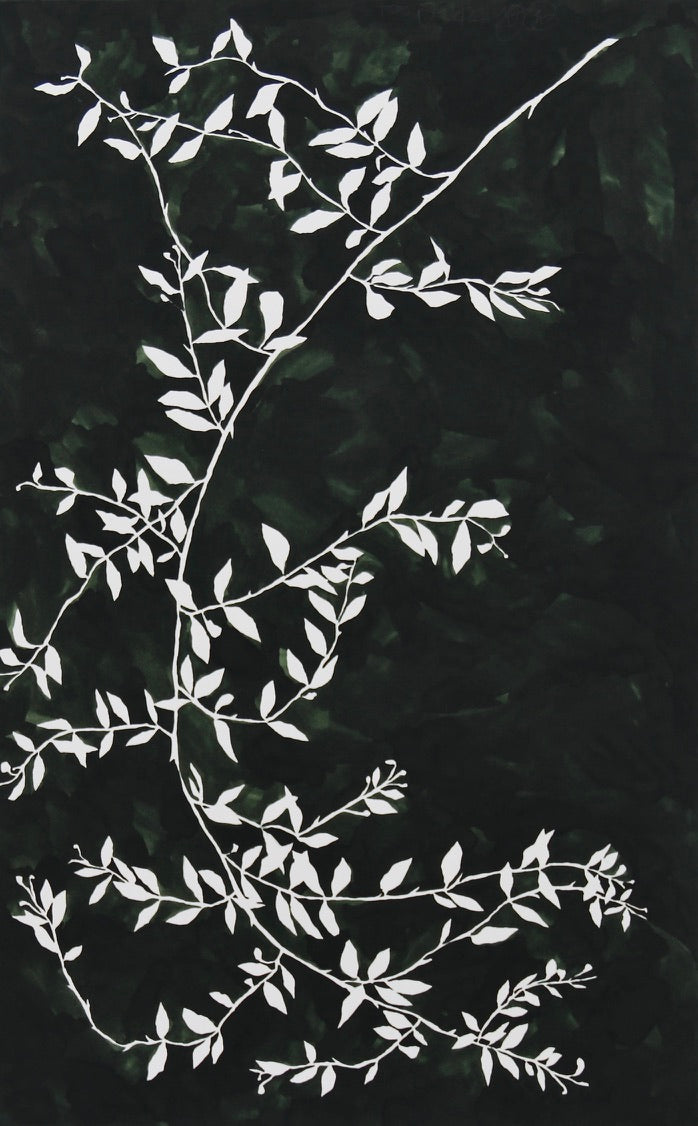 Vines Pen and Ink Diptych