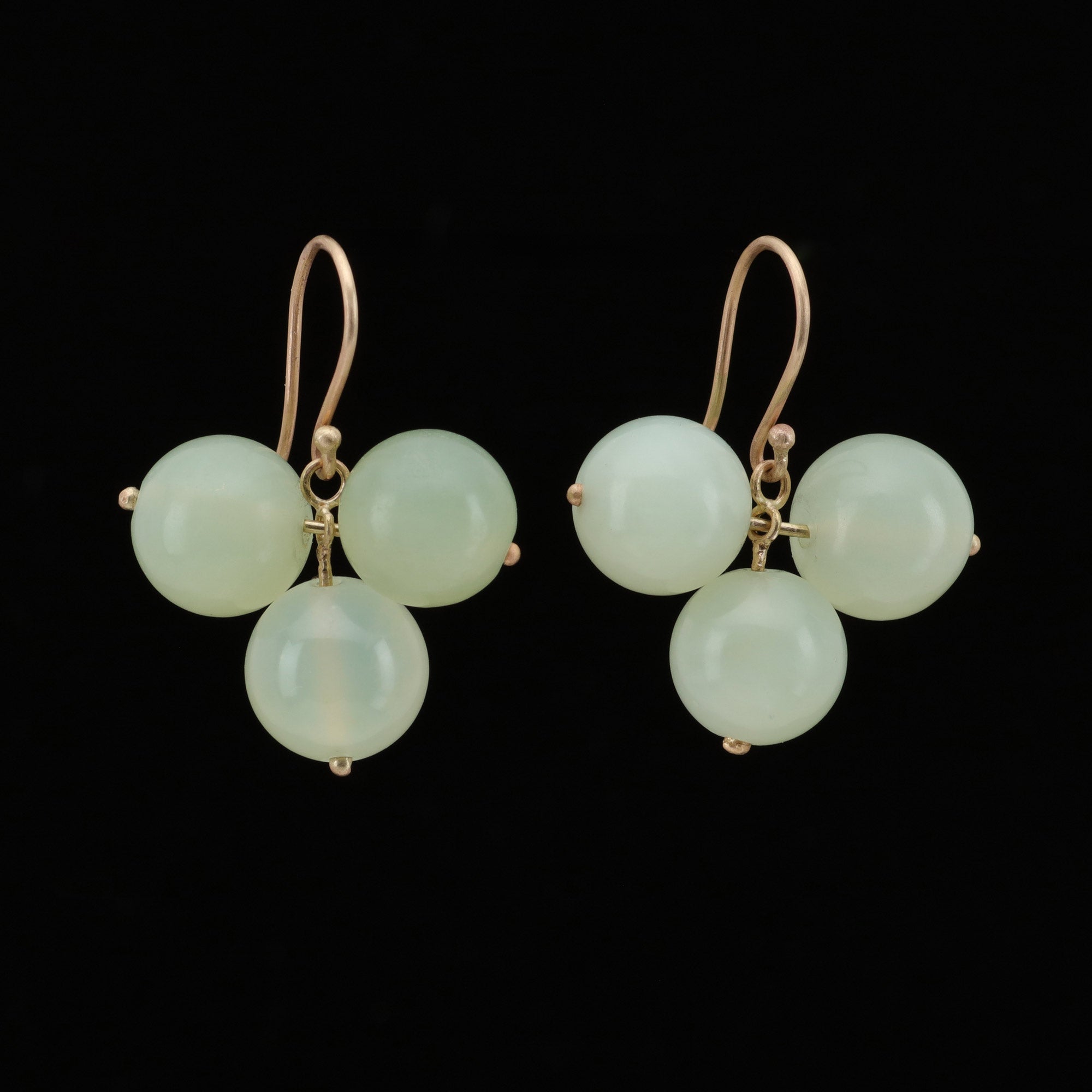 Trillium Jade Earring