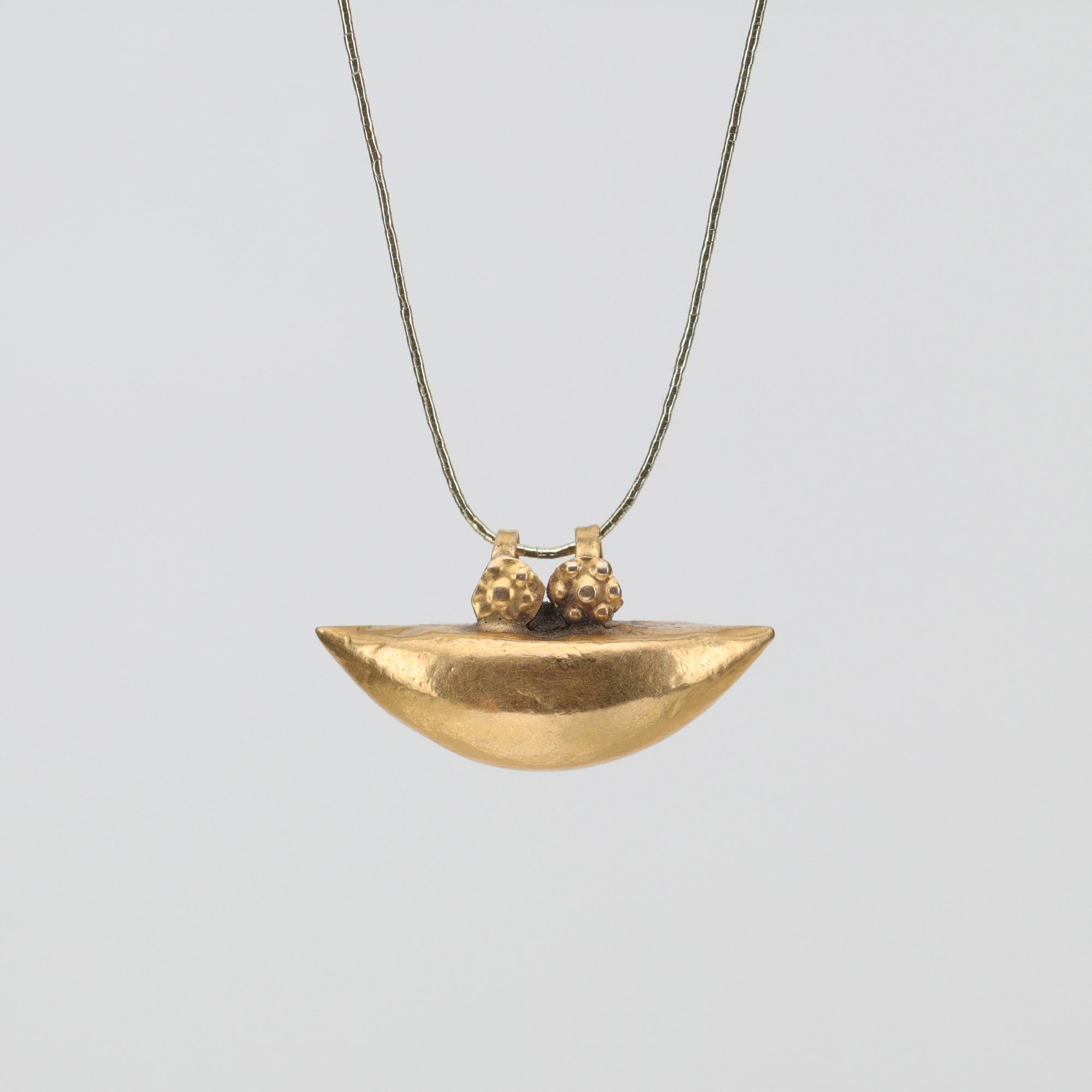 Gold Boat Charm
