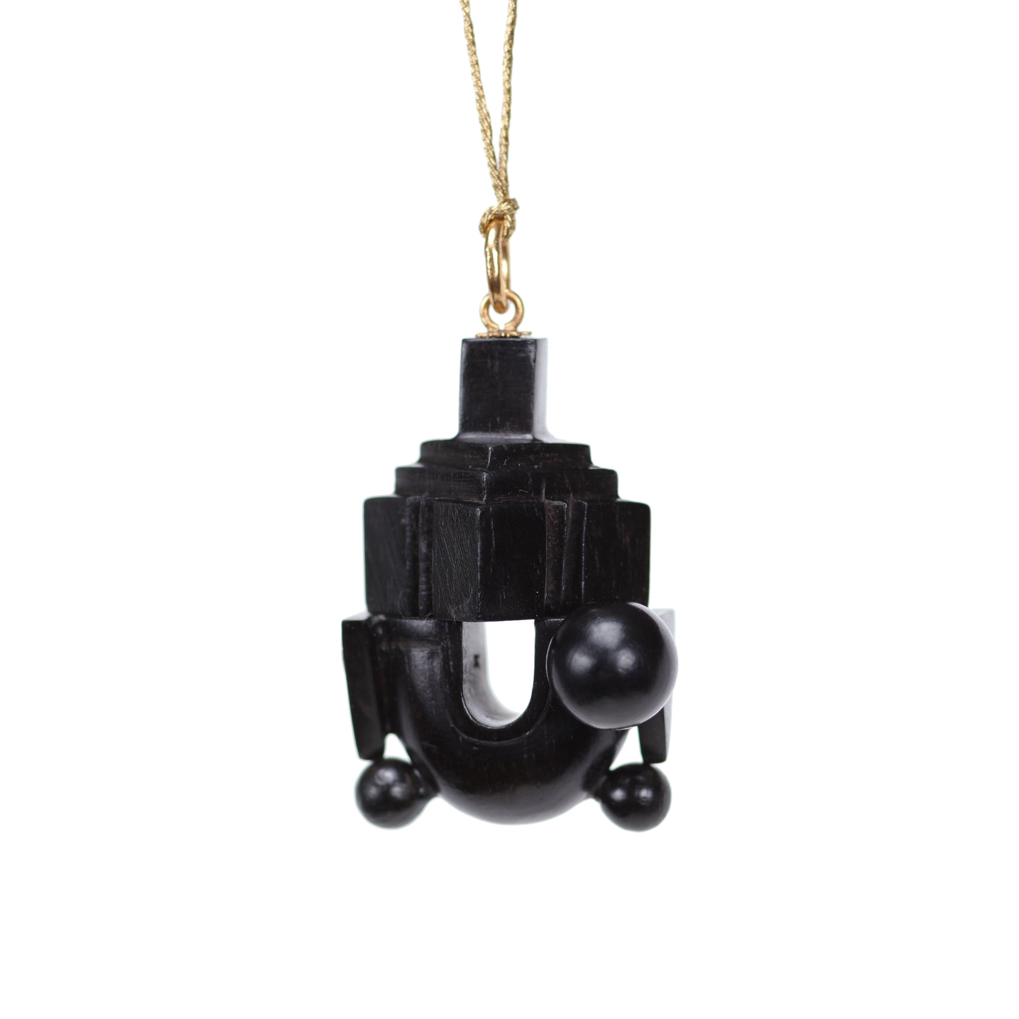 Ebony Tamil Nadu Pendant