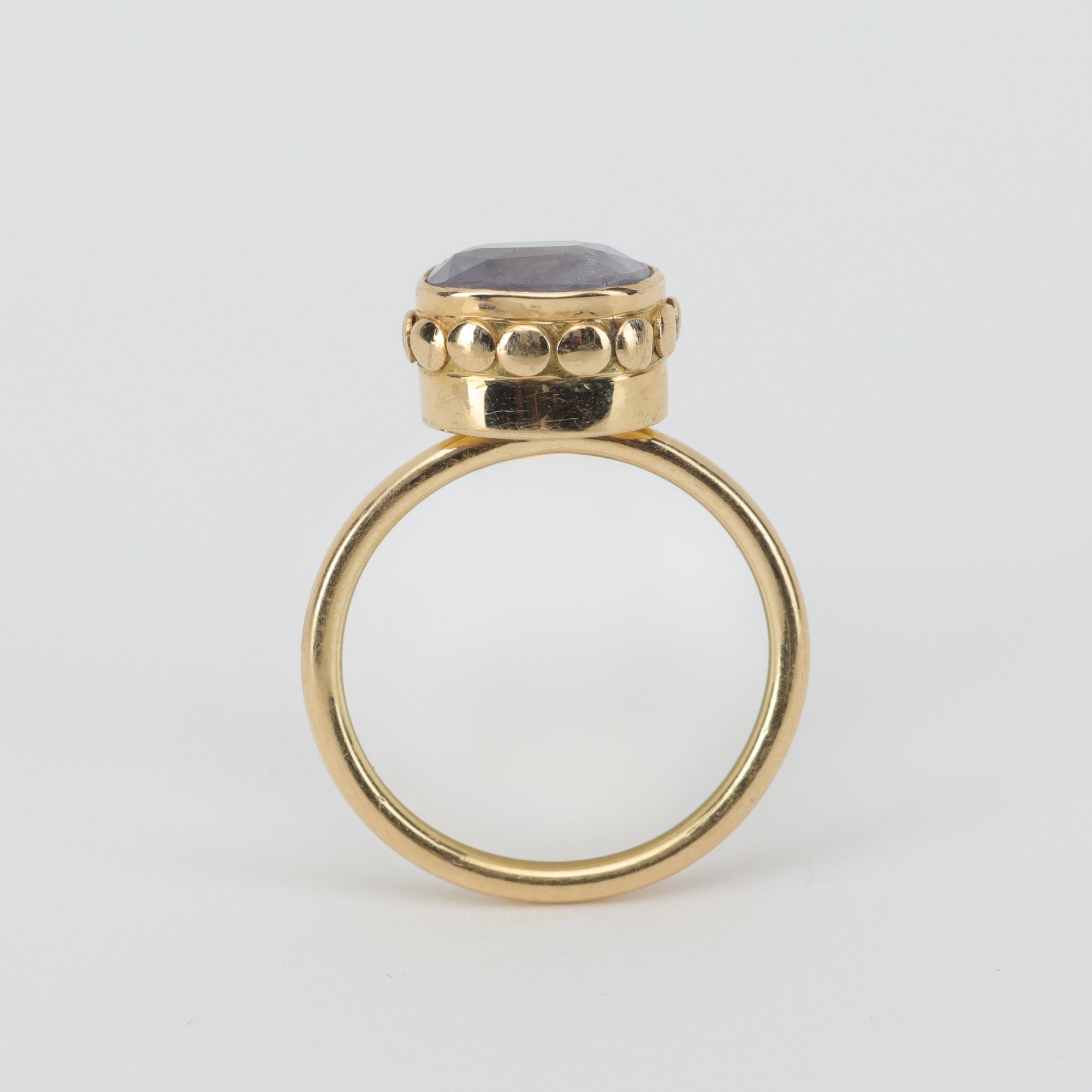 Lavendar Sapphire Ring