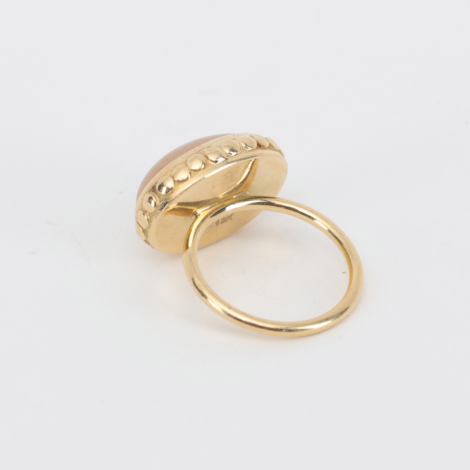Apricot Tourmaline Ring