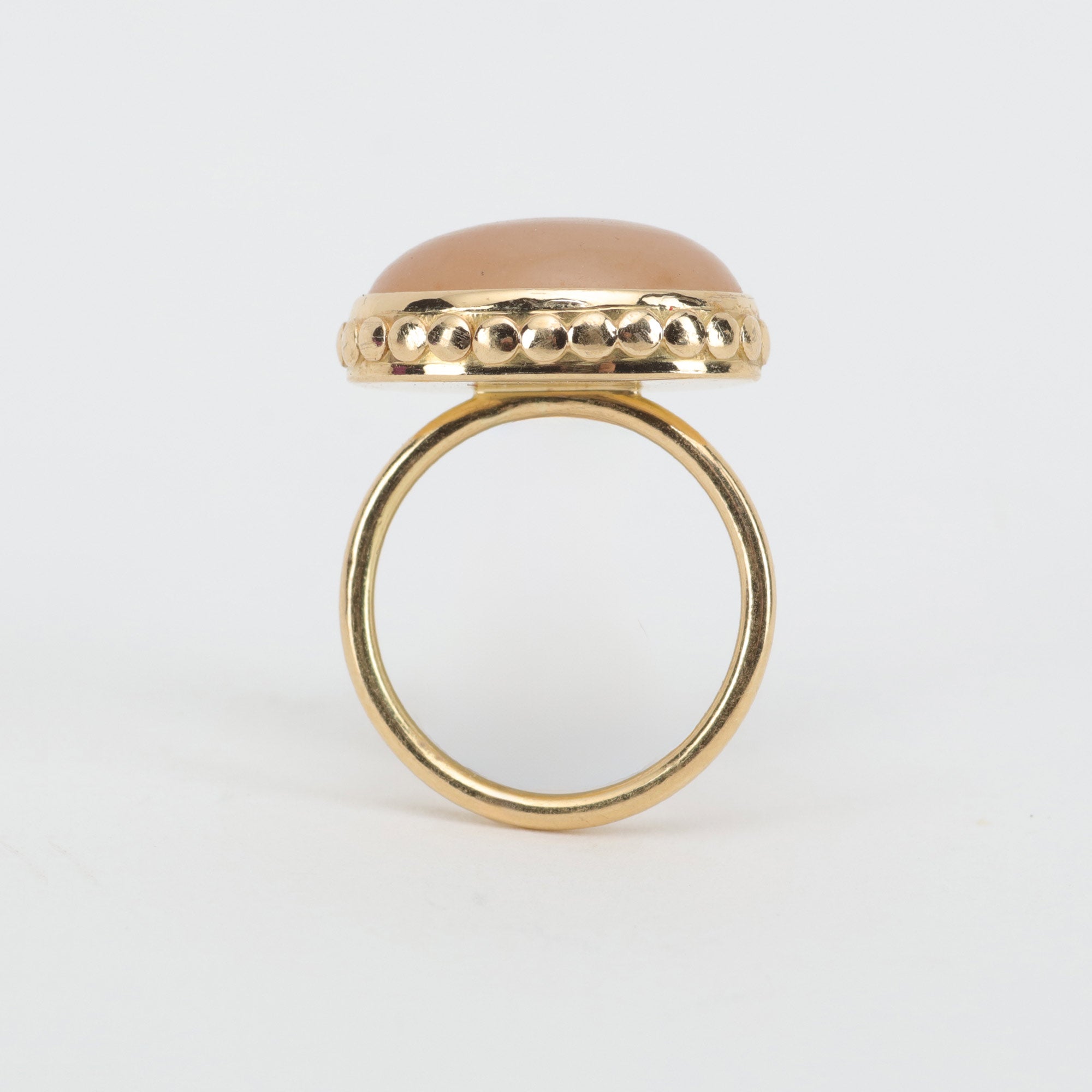 Apricot Tourmaline Ring