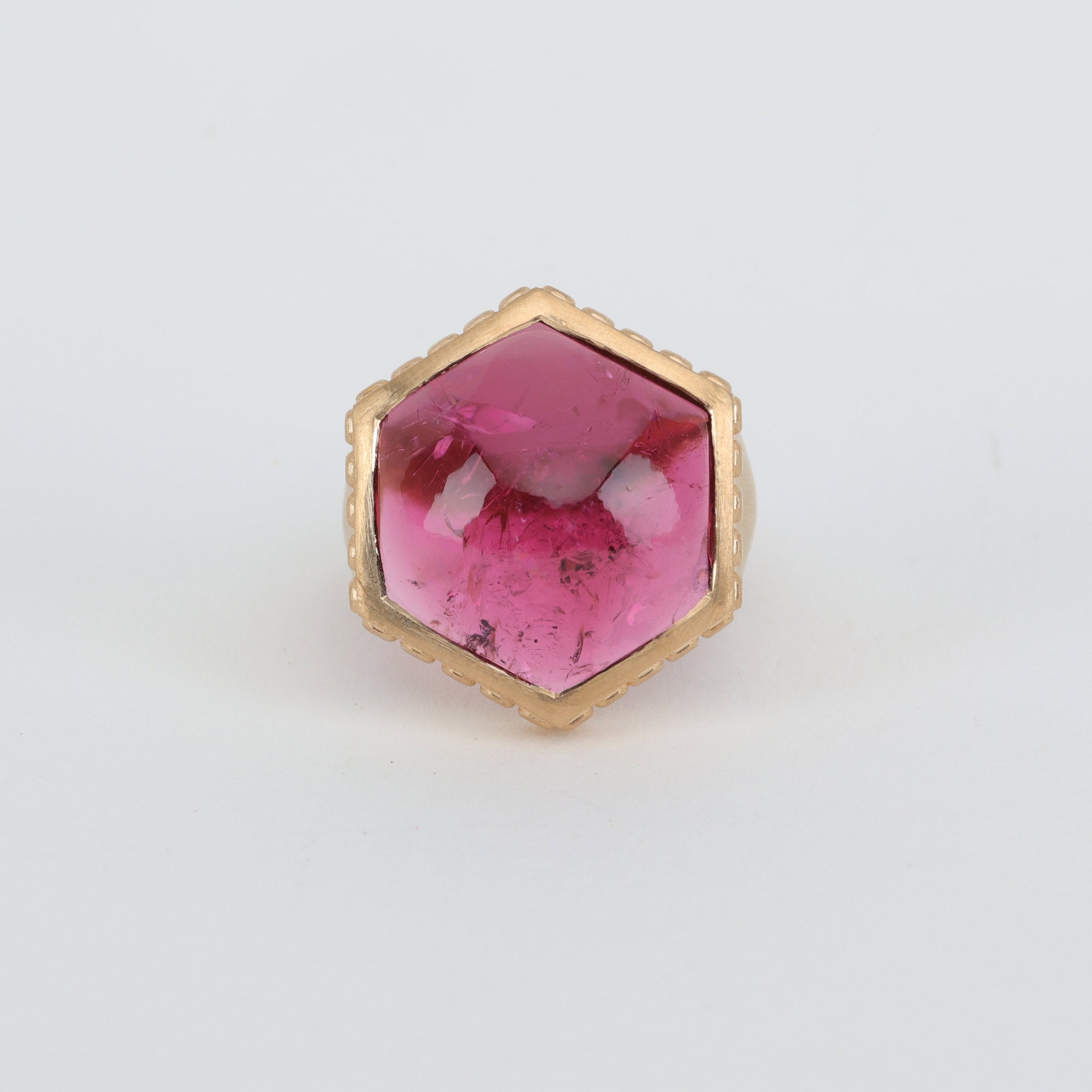 Pink Tourmaline Ring