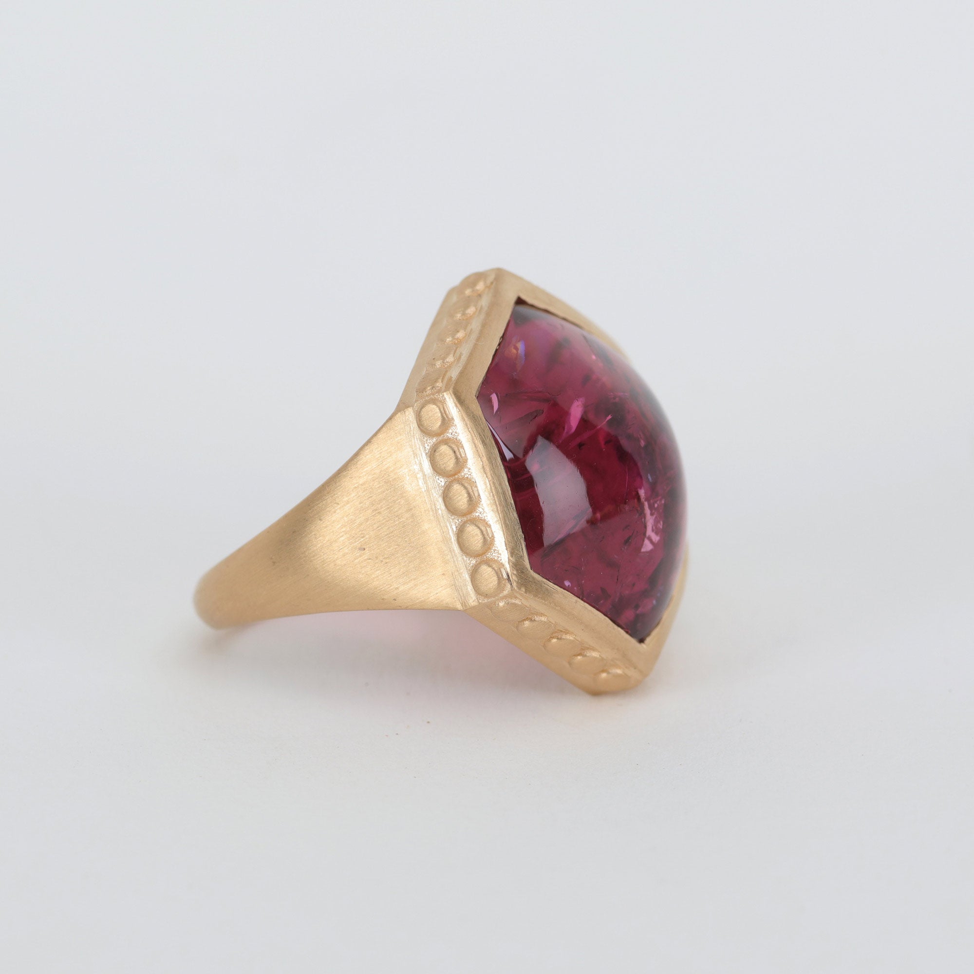 Pink Tourmaline Ring