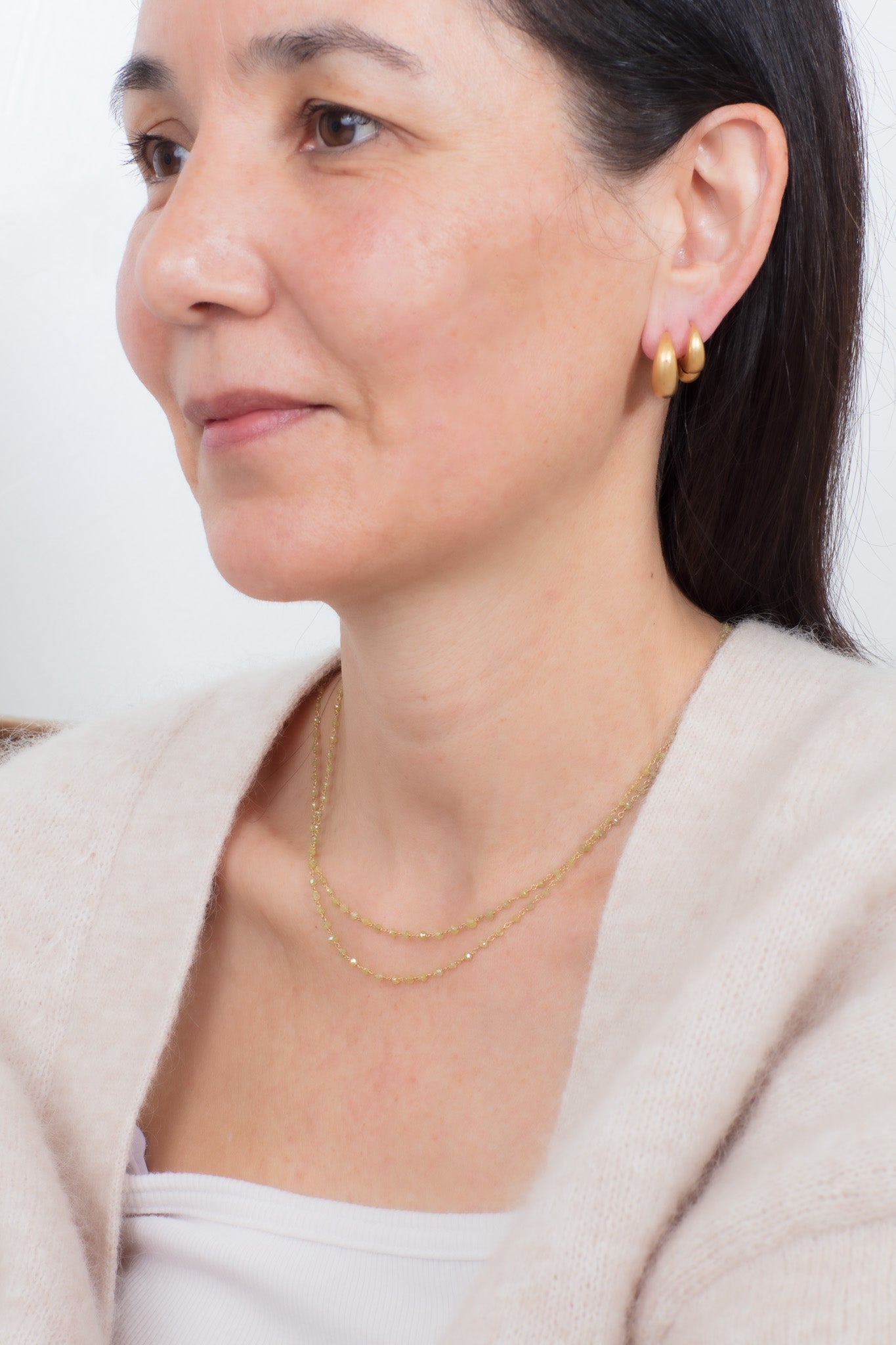 Lemon Diamond Necklace
