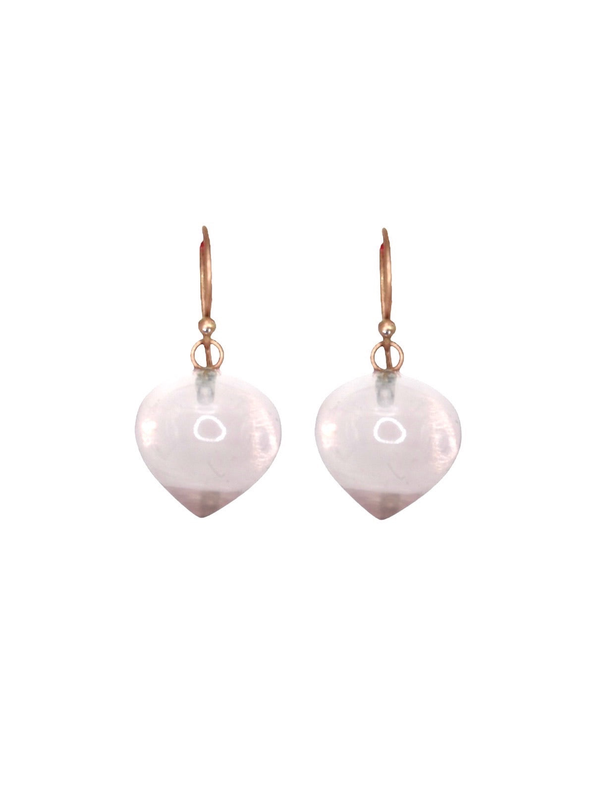 Crystal Pear Earrings