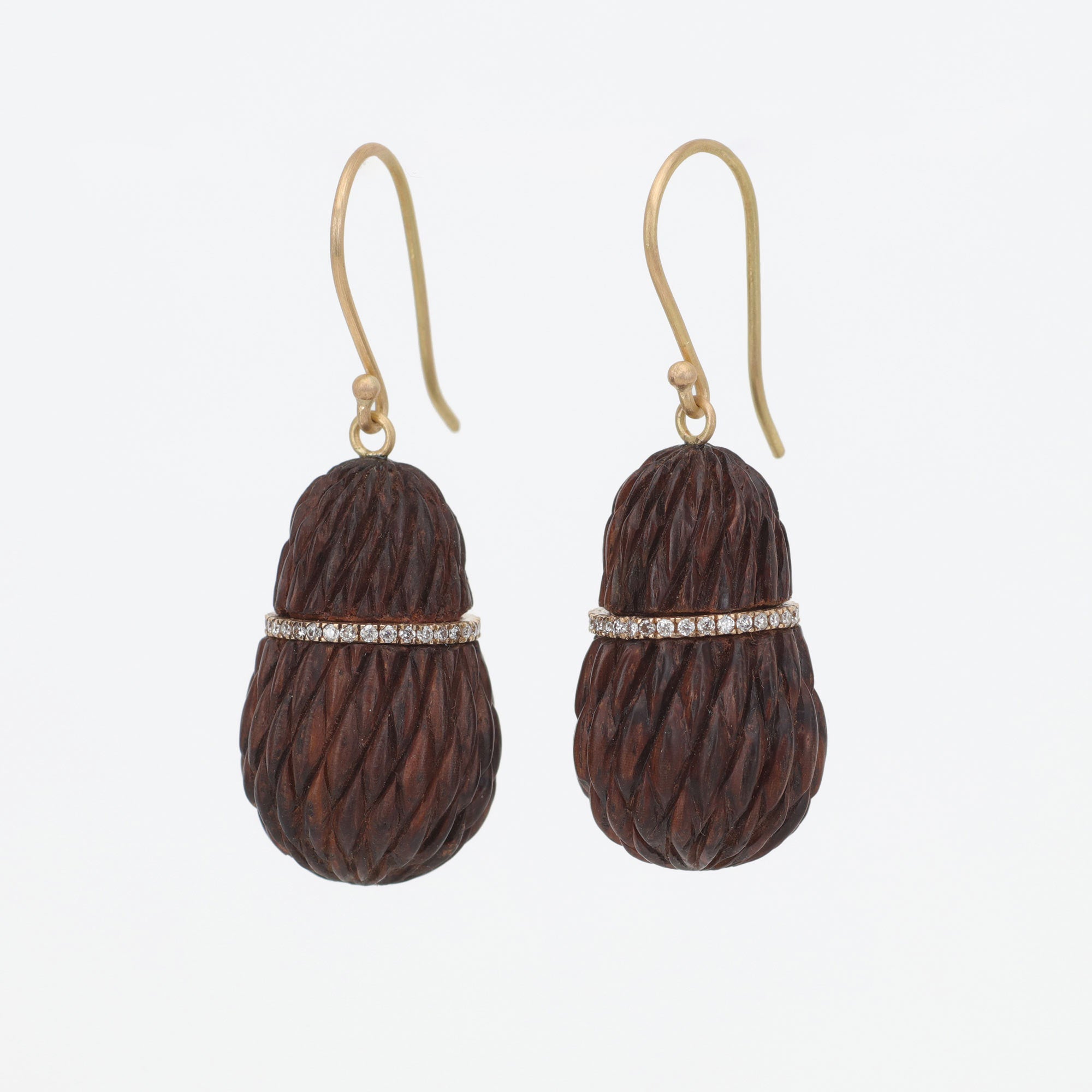 Rosewood + Diamond Acorn
