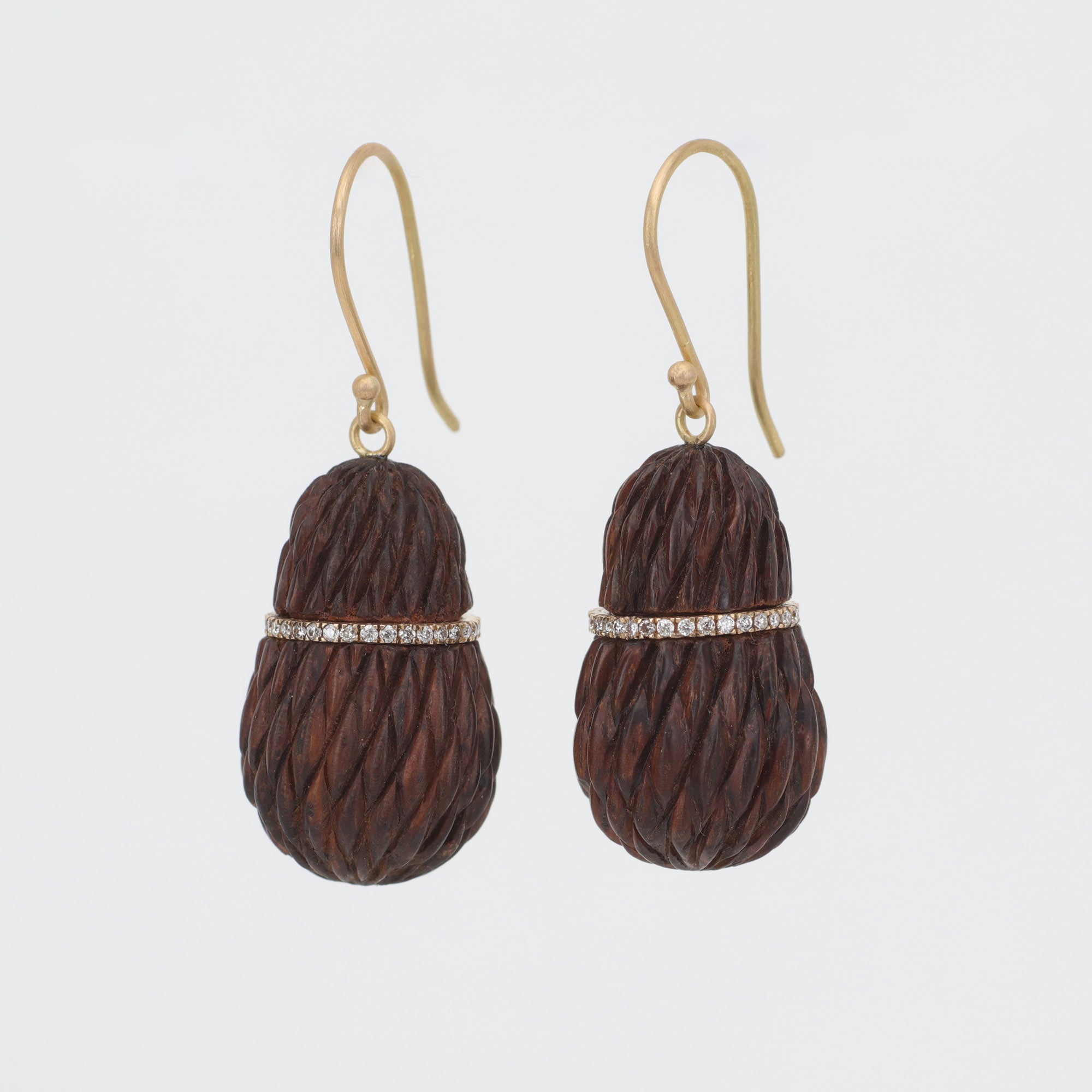 Rosewood + Diamond Acorn