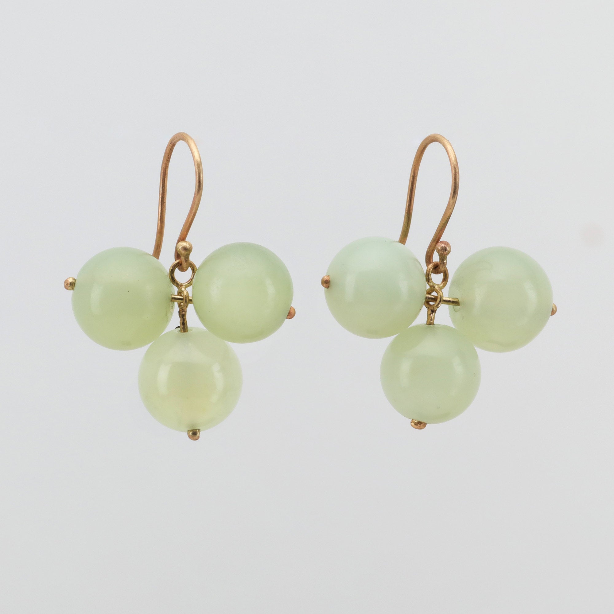 Trillium Jade Earring