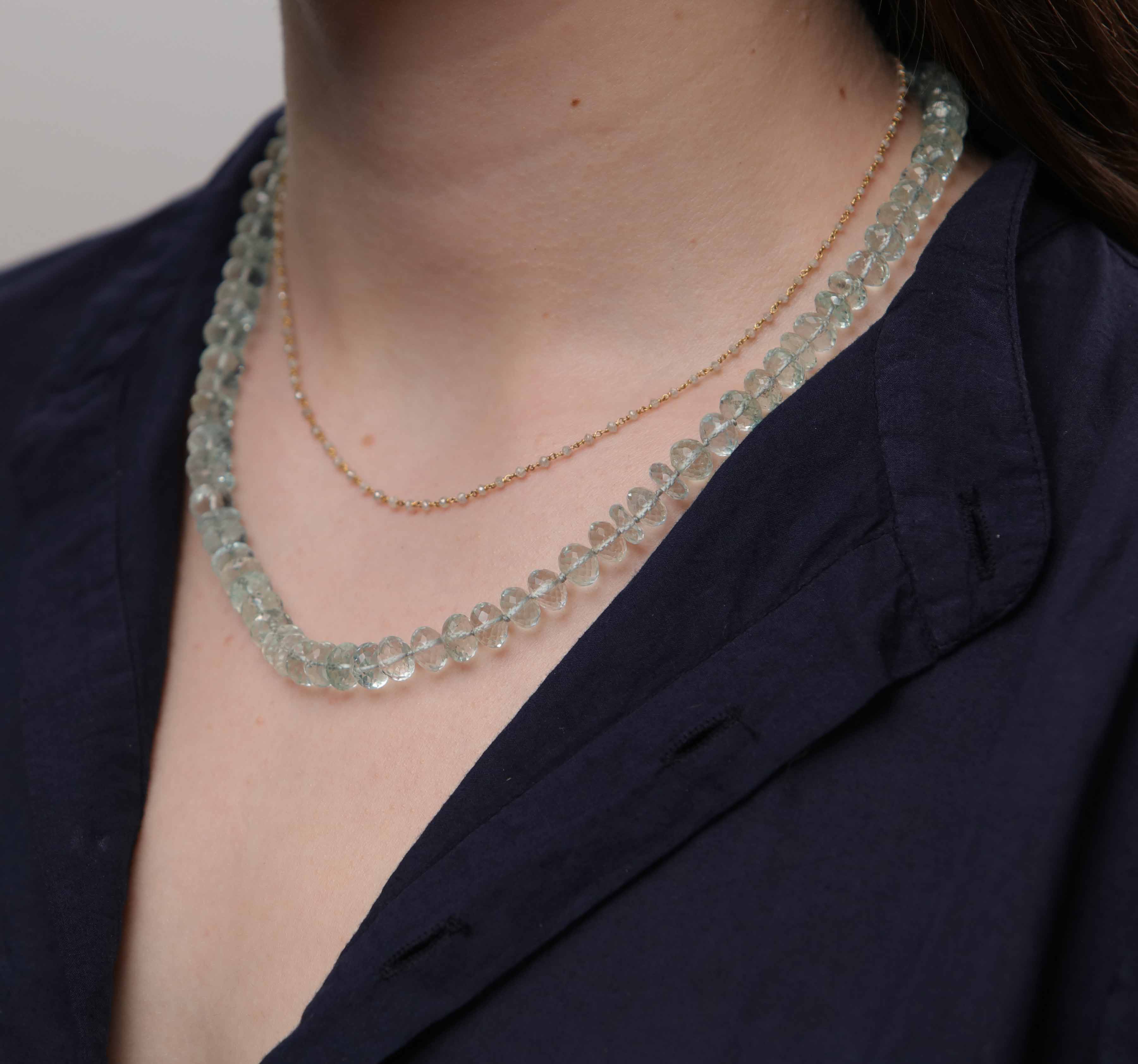 Aquamarine Necklace
