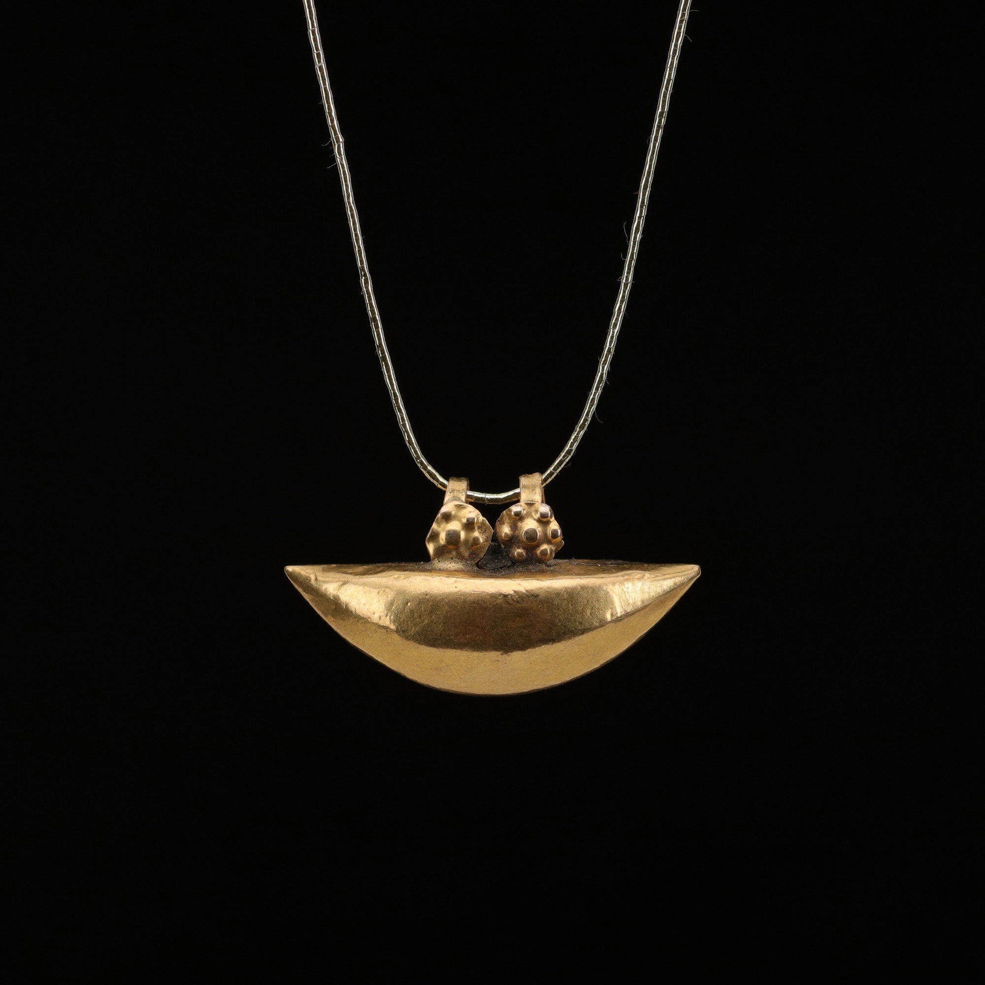 Gold Boat Charm