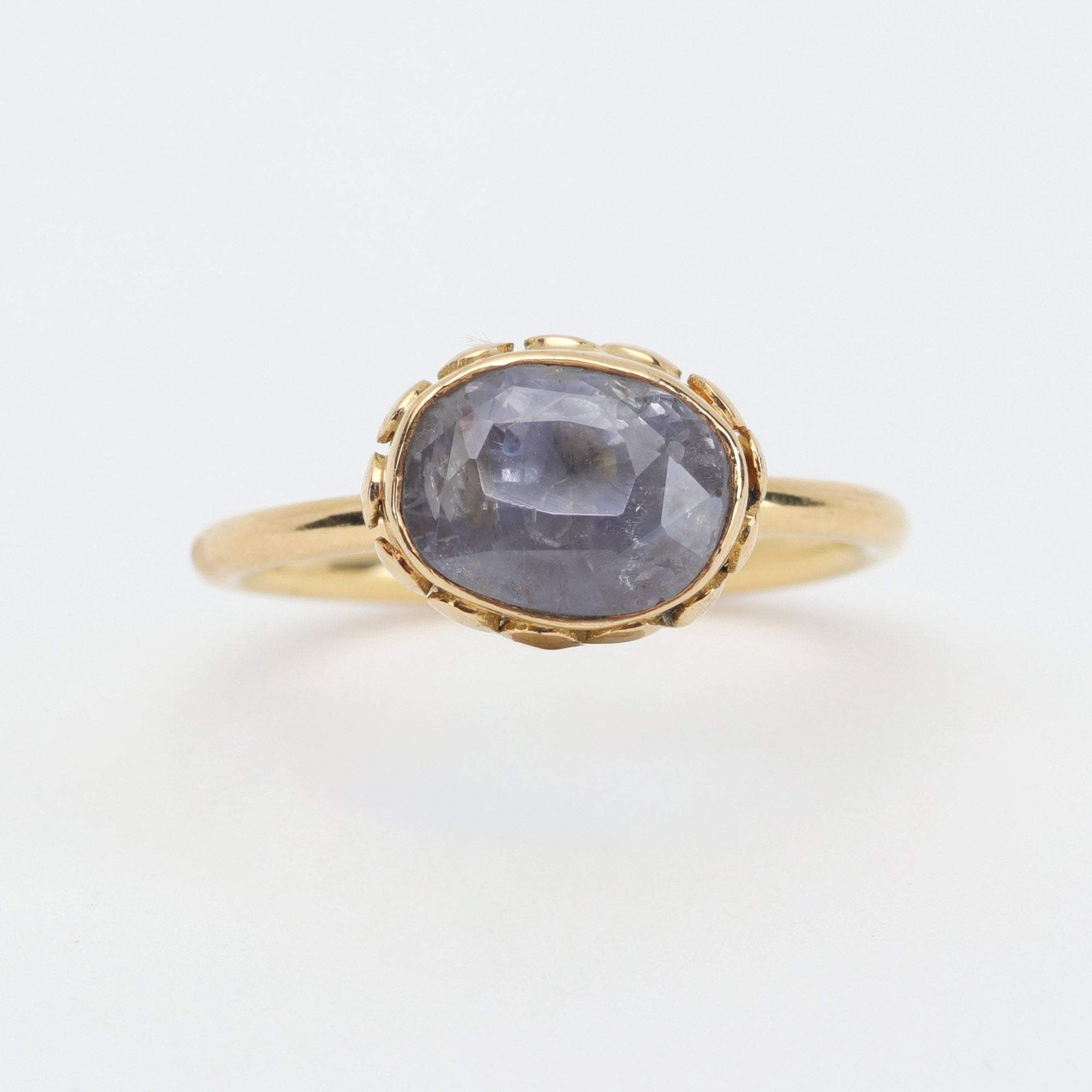 Lavendar Sapphire Ring
