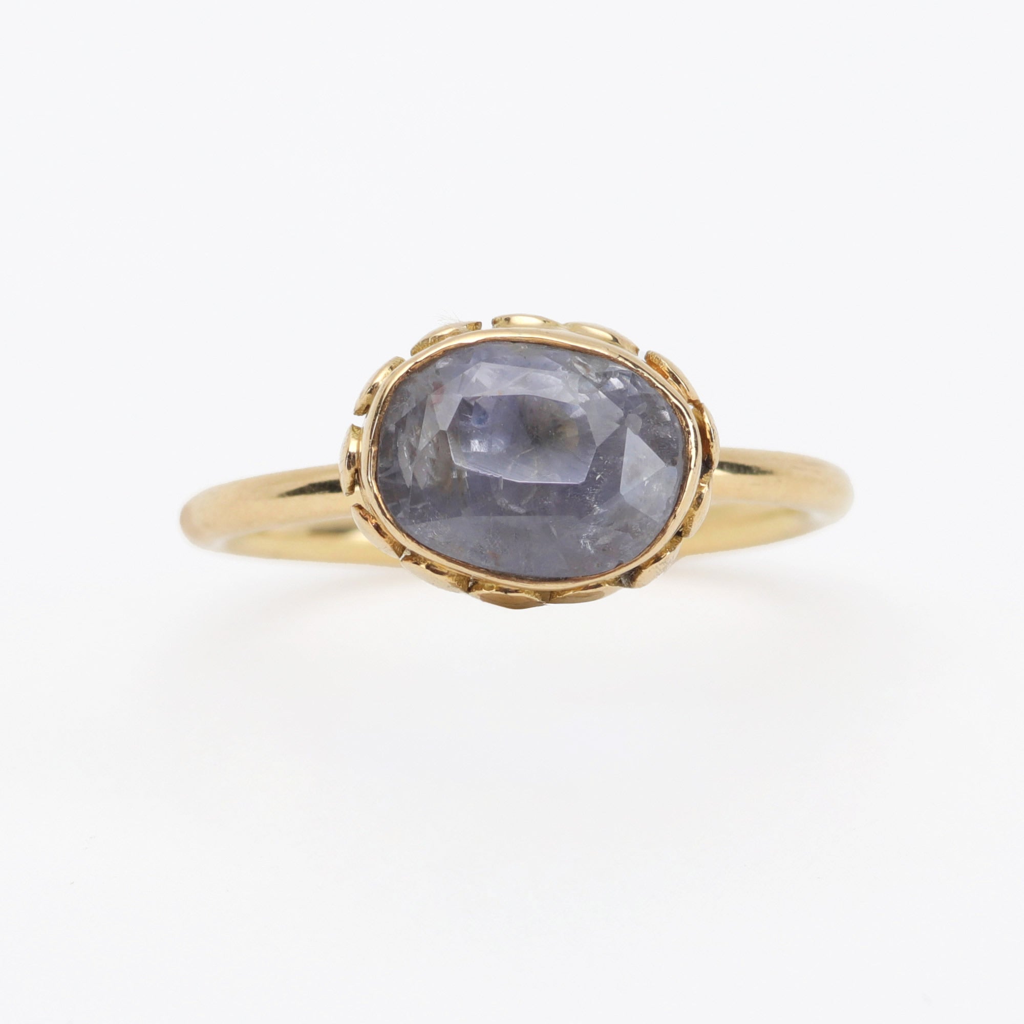 Lavendar Sapphire Ring