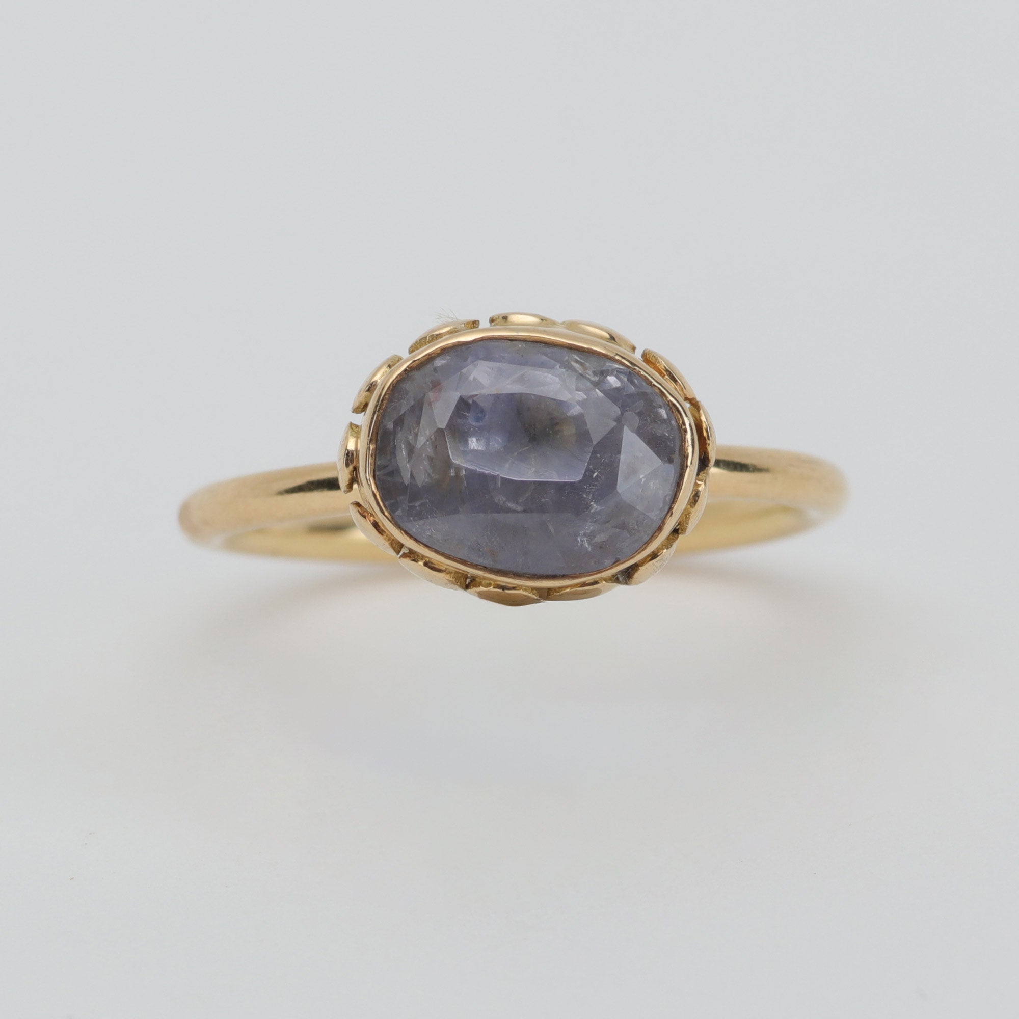 Lavendar Sapphire Ring