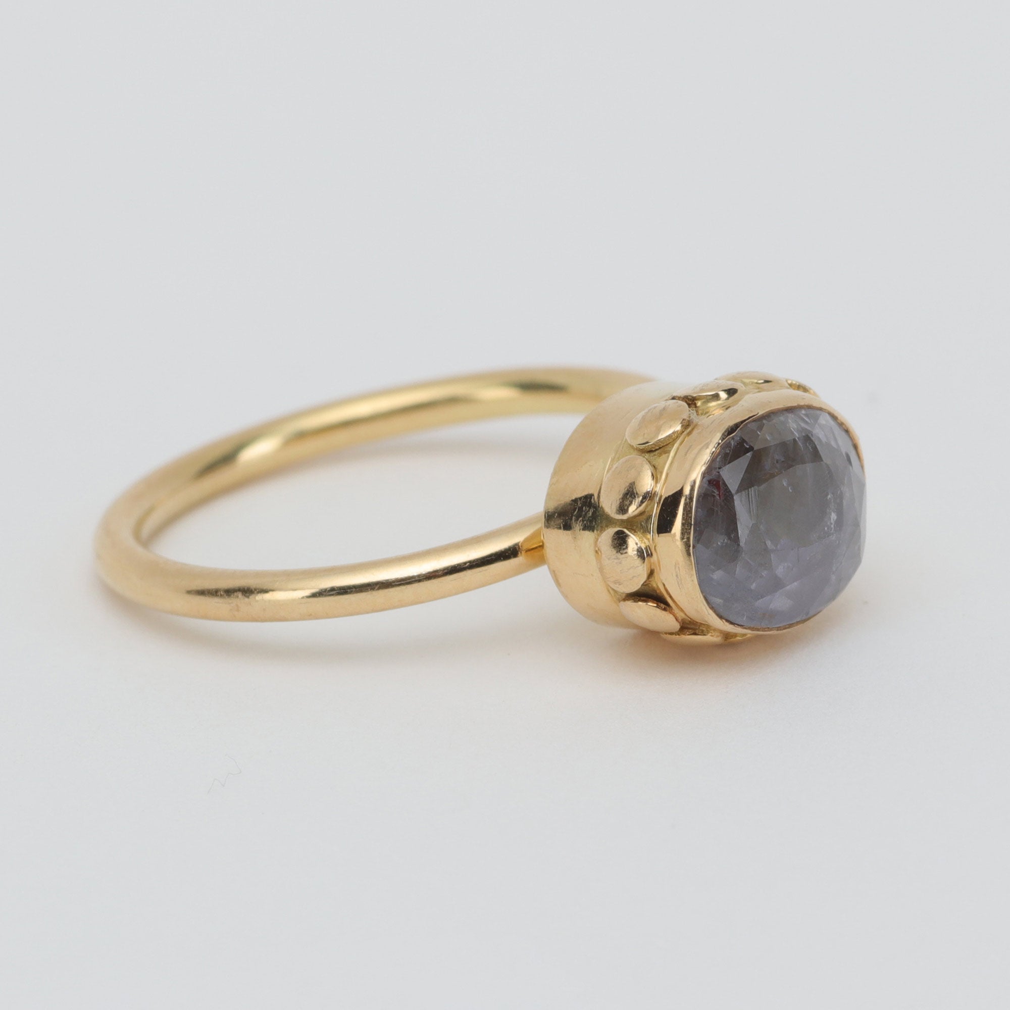 Lavendar Sapphire Ring