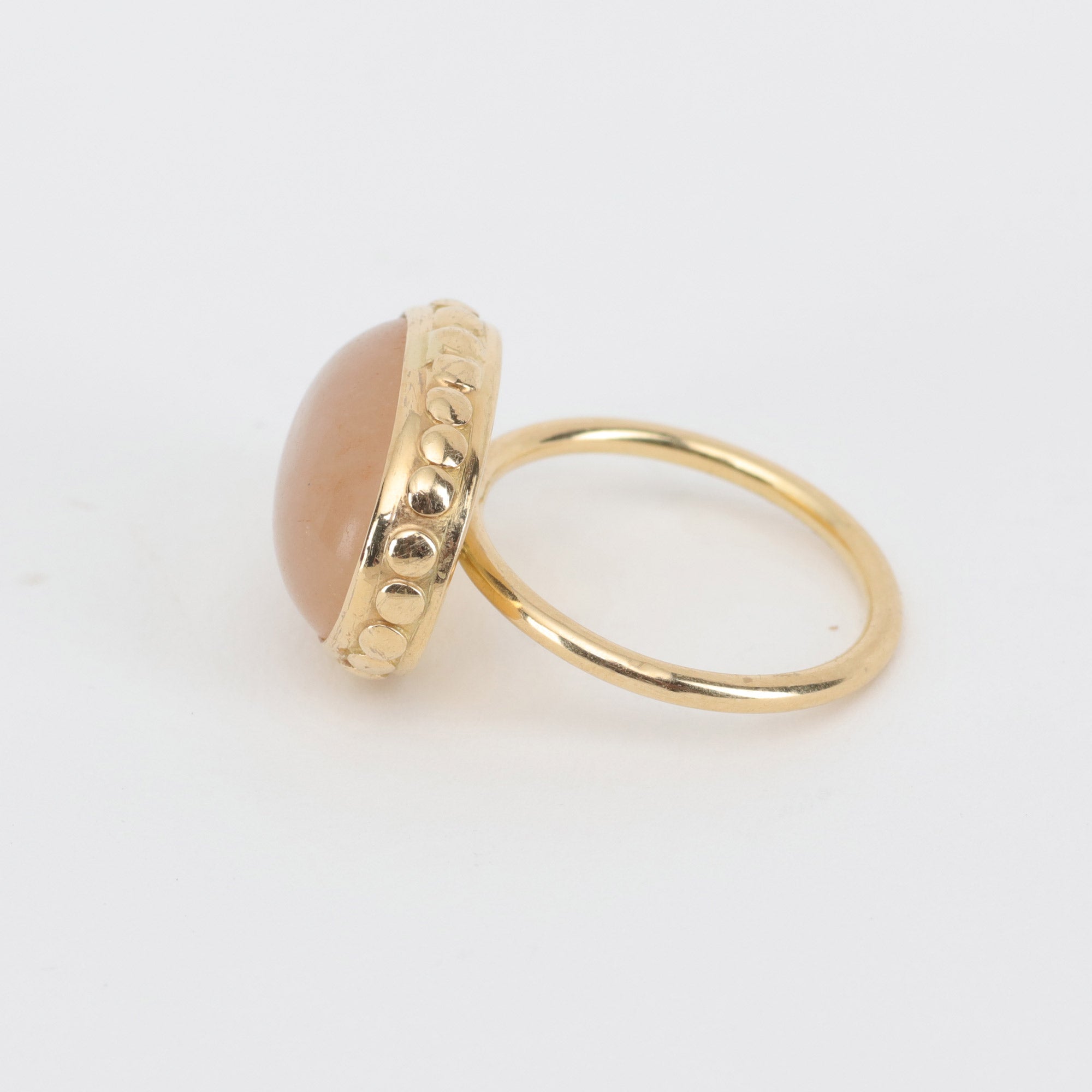 Apricot Tourmaline Ring