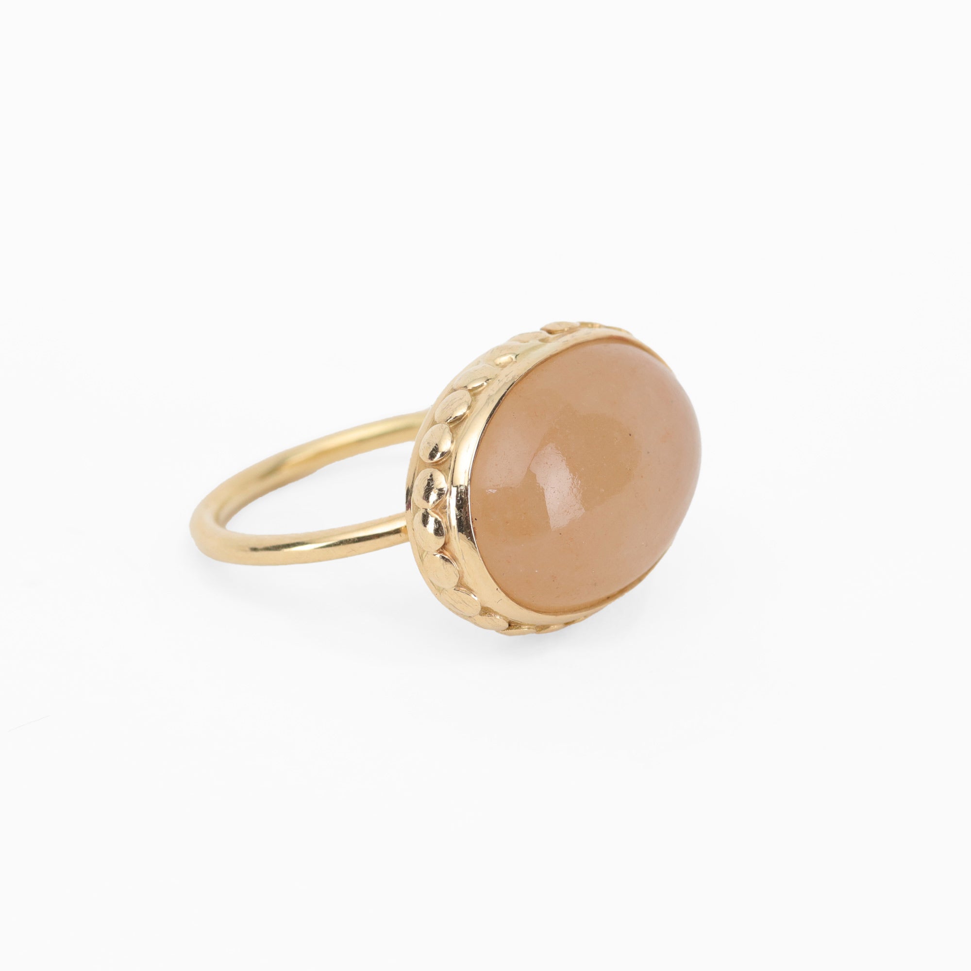 Apricot Tourmaline Ring