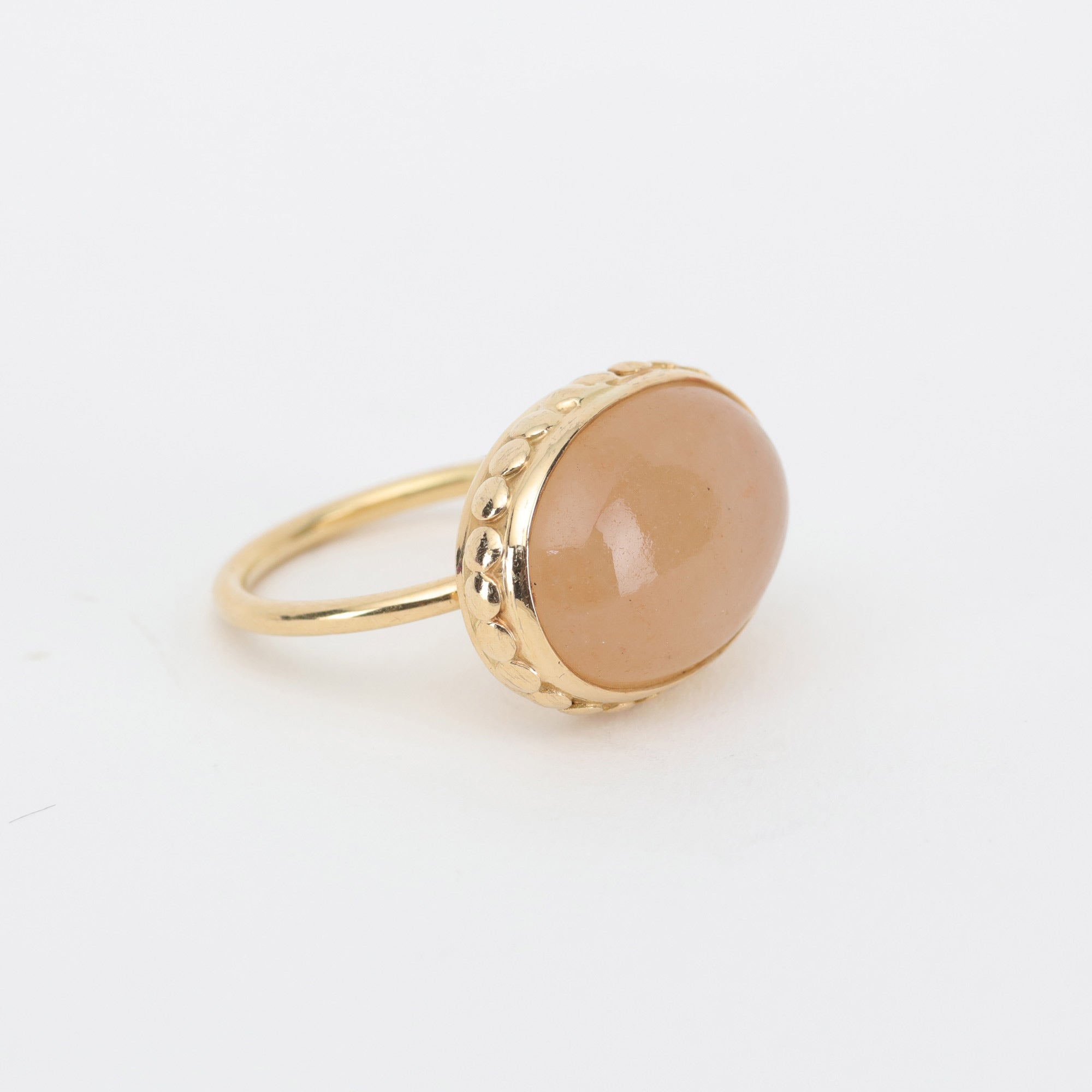 Apricot Tourmaline Ring