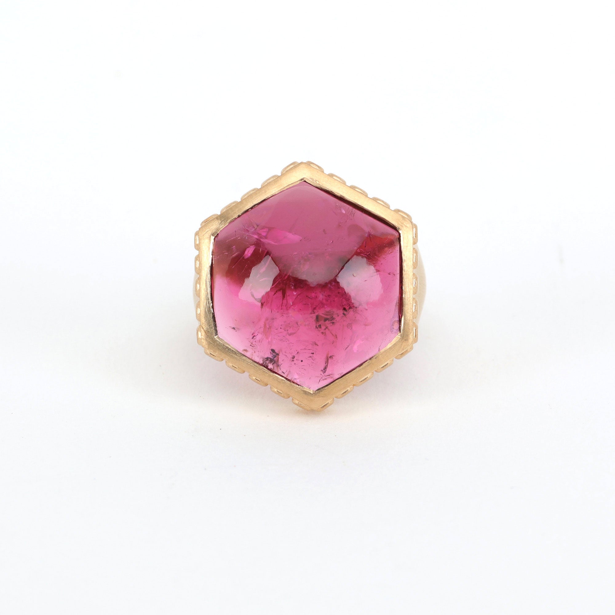 Pink Tourmaline Ring
