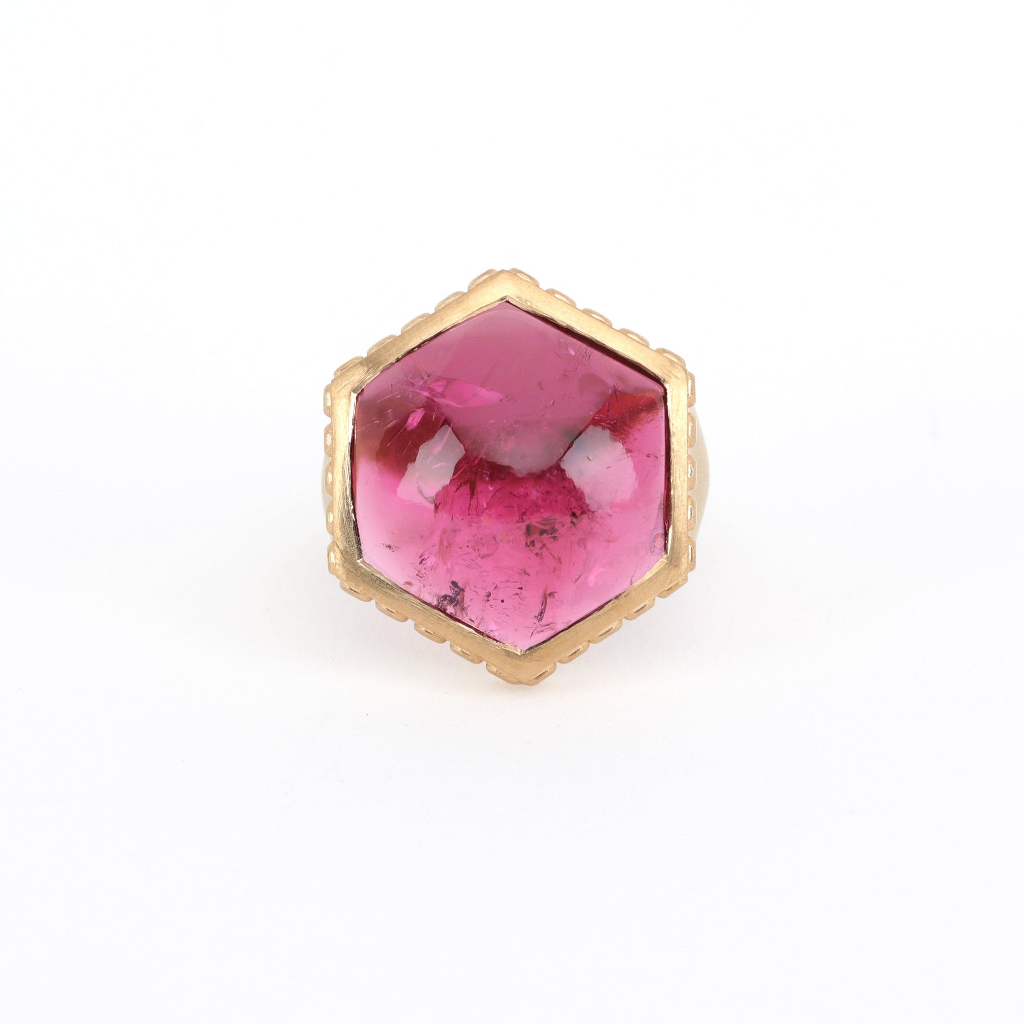 Pink Tourmaline Ring