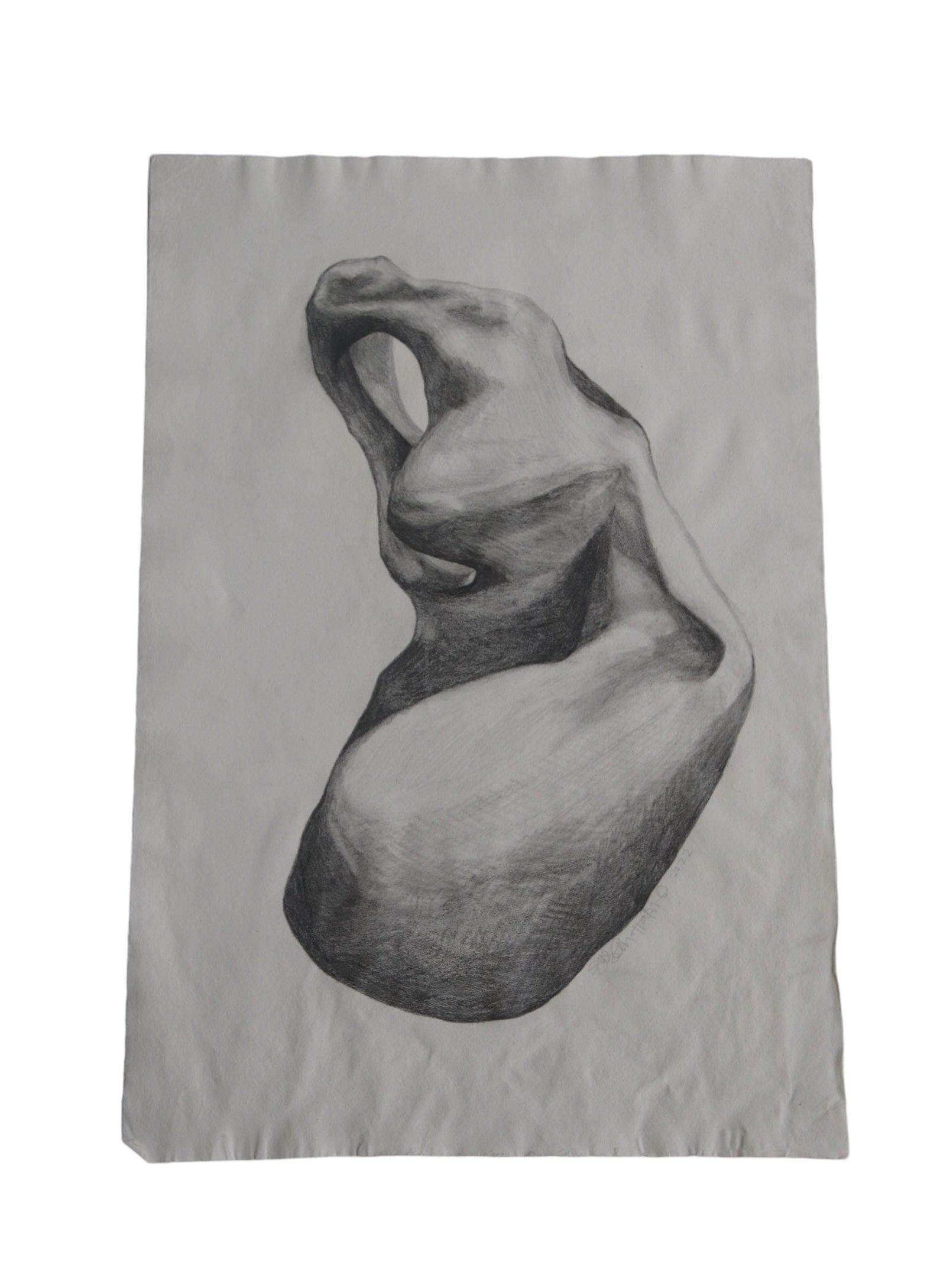 Sculpture Graphite Drawing Four
