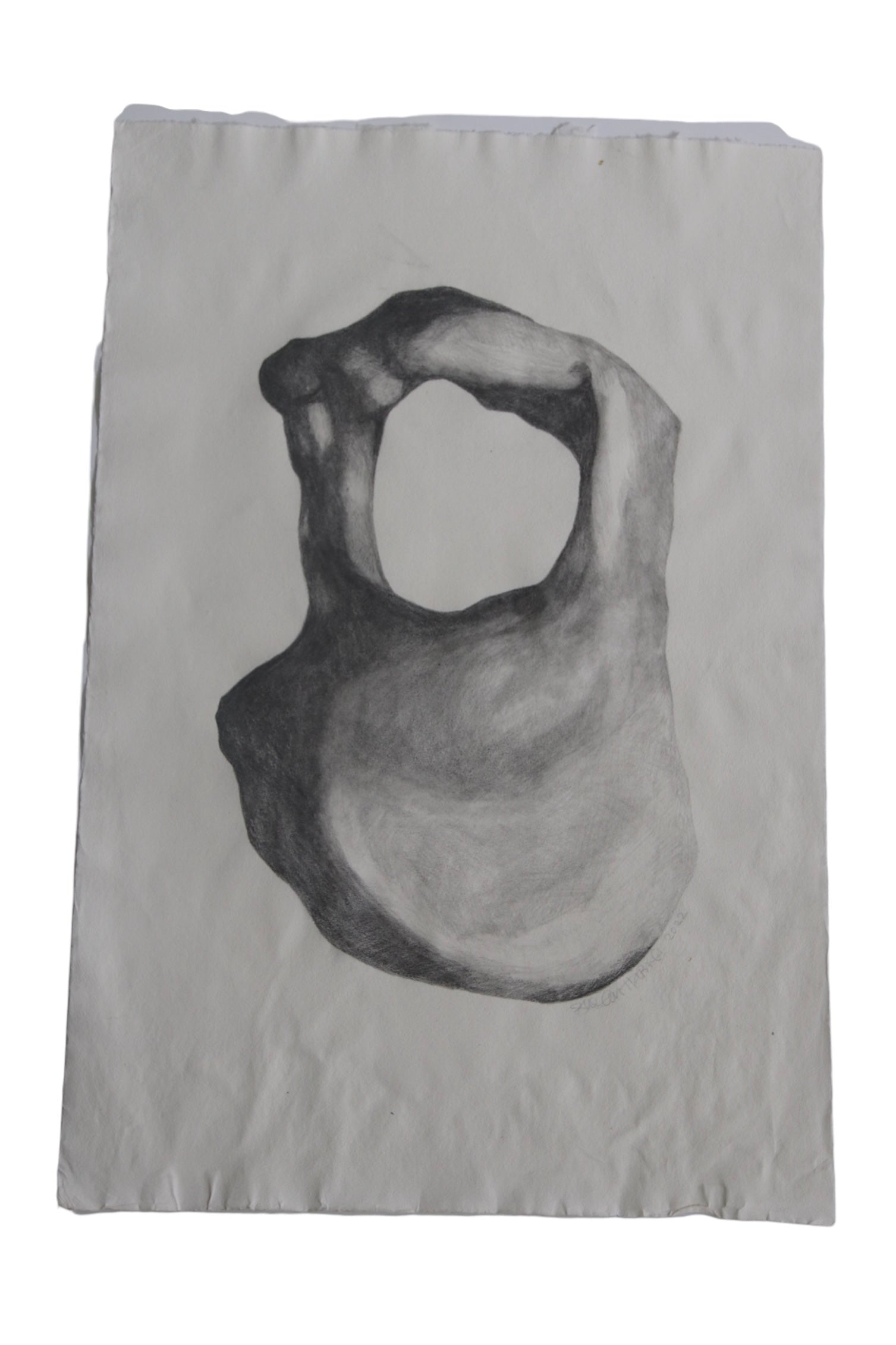 Sculpture Graphite Drawing Three