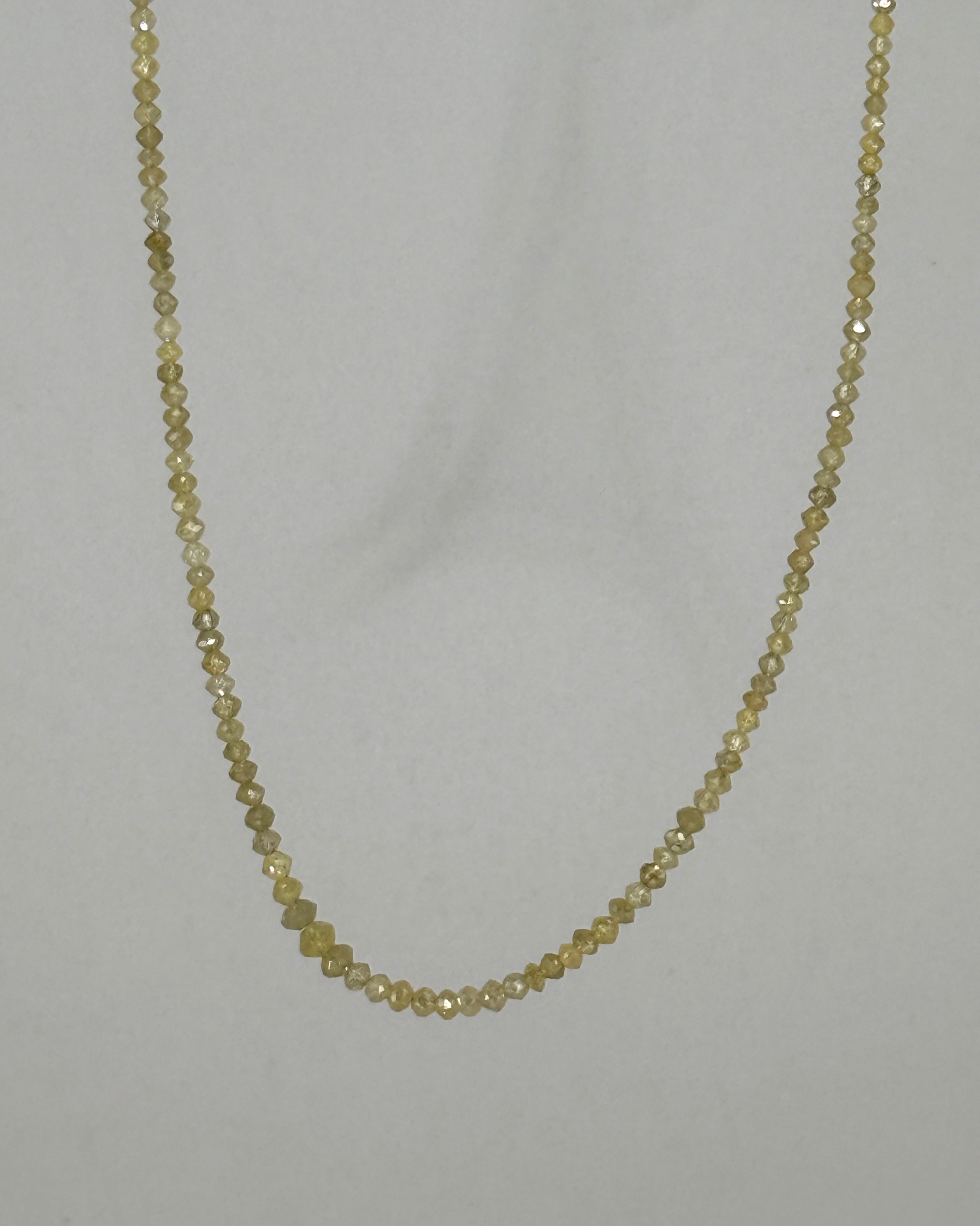 Lemon Diamond Necklace